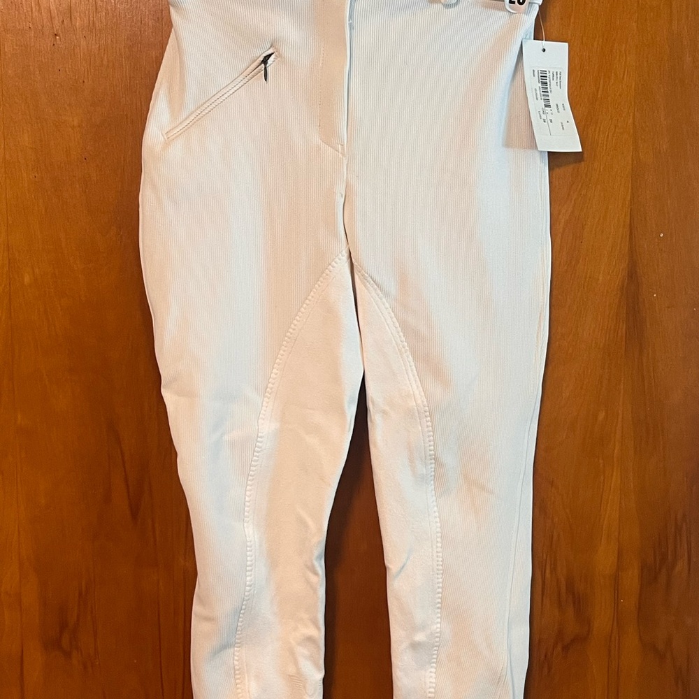 White FULL SEAT riding pants (BRAND NEW)
